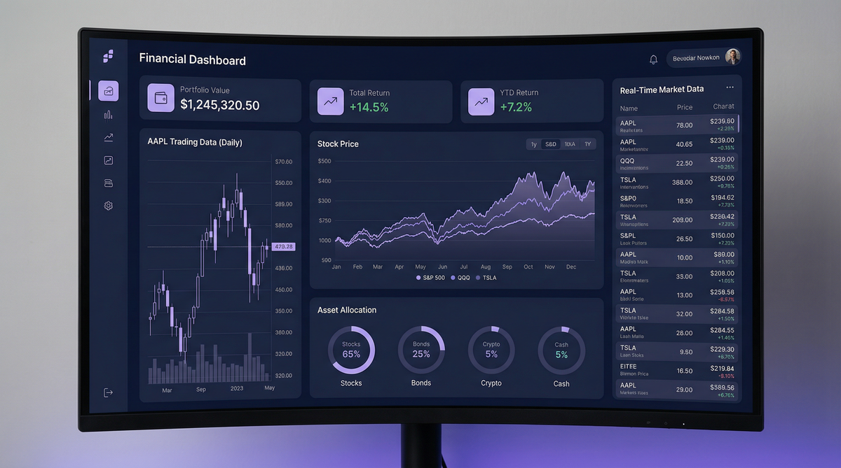 Dashboard de Portfólio